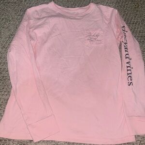 NWOT vineyard vines pink xs long sleeve top shirt